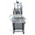 Semi-automatic 4 nozzles Perfume filling machine